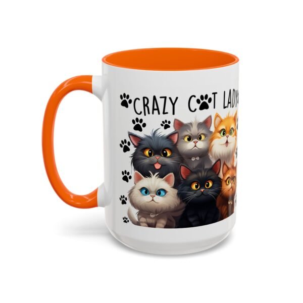 Crazy Cat Lady Coffee Mug - Fun Cat Design - Perfect Gift for Cat Lovers - Image 55