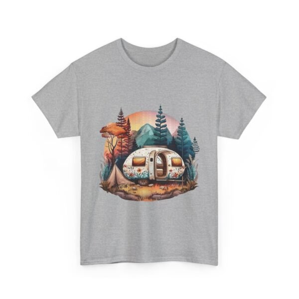 Vintage Camper Graphic Unisex Heavy Cotton Tee - Image 11