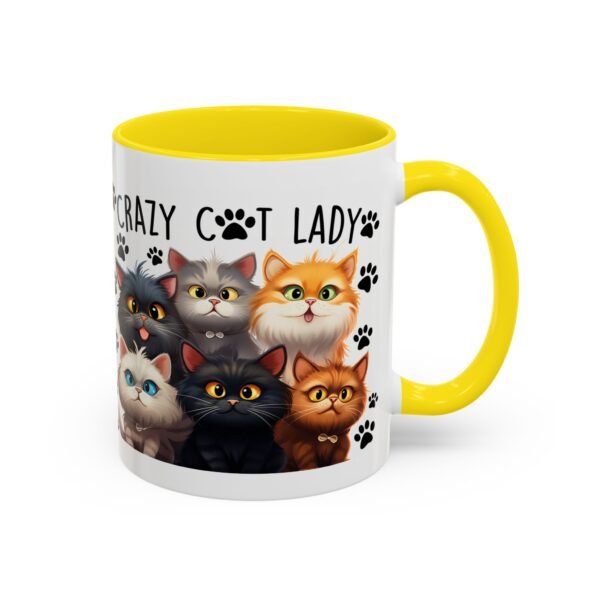 Crazy Cat Lady Coffee Mug - Fun Cat Design - Perfect Gift for Cat Lovers - Image 50