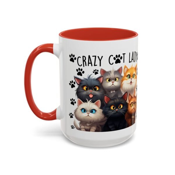 Crazy Cat Lady Coffee Mug - Fun Cat Design - Perfect Gift for Cat Lovers - Image 31