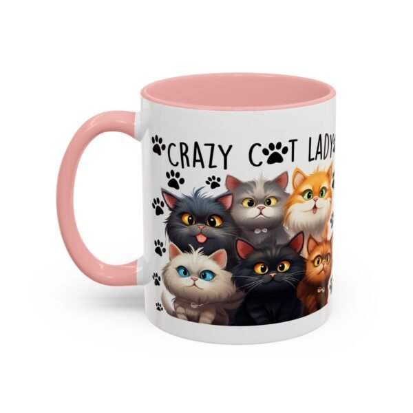 Crazy Cat Lady Coffee Mug - Fun Cat Design - Perfect Gift for Cat Lovers - Image 11