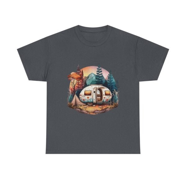 Vintage Camper Graphic Unisex Heavy Cotton Tee - Image 21