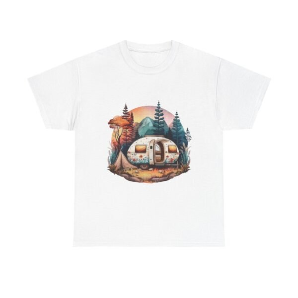 Vintage Camper Graphic Unisex Heavy Cotton Tee