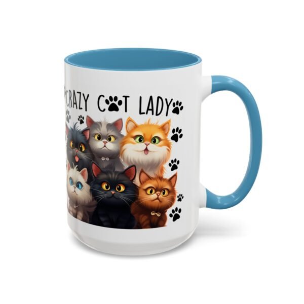 Crazy Cat Lady Coffee Mug - Fun Cat Design - Perfect Gift for Cat Lovers - Image 38