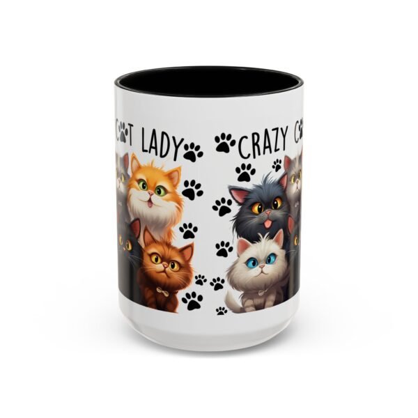 Crazy Cat Lady Coffee Mug - Fun Cat Design - Perfect Gift for Cat Lovers - Image 17