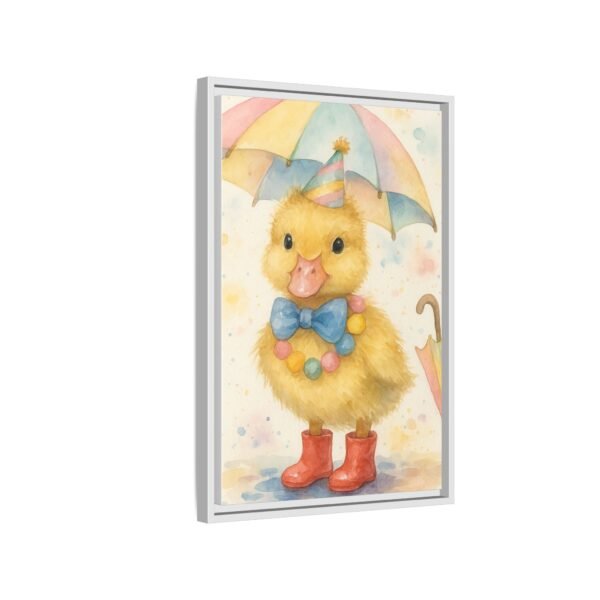 Whimsical Duck Art Print - Framed Matte Canvas, Colorful Decor for Kids' Rooms - Image 22
