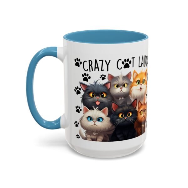 Crazy Cat Lady Coffee Mug - Fun Cat Design - Perfect Gift for Cat Lovers - Image 39