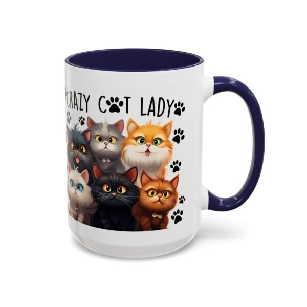 Crazy Cat Lady Coffee Mug - Fun Cat Design - Perfect Gift for Cat Lovers - Image 22