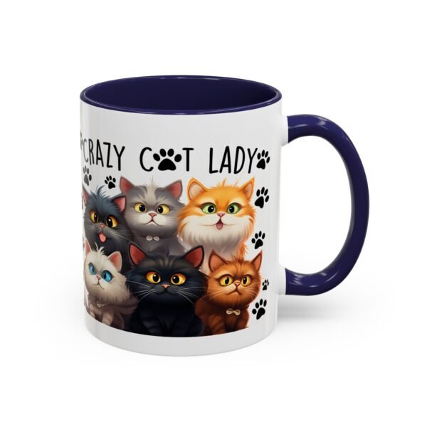 Crazy Cat Lady Coffee Mug - Fun Cat Design - Perfect Gift for Cat Lovers - Image 6