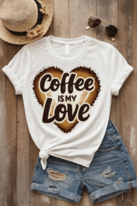 Coffee Is My Love Unisex Jersey Tee