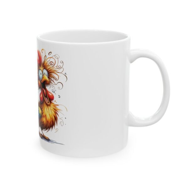 Colorful Rooster 'It's Fine, I'm Fine, Everything is Fine' Ceramic Mug - 11oz & 15oz - Image 4