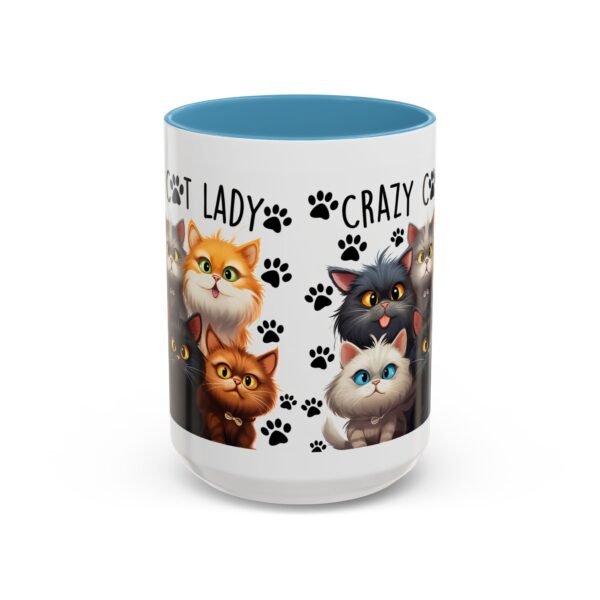 Crazy Cat Lady Coffee Mug - Fun Cat Design - Perfect Gift for Cat Lovers - Image 37