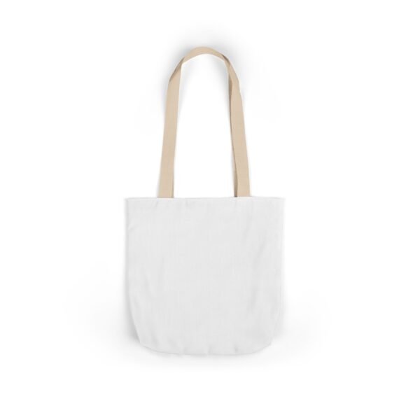 Camping Life Canvas Tote Bag with 5-Color Straps - Perfect for Adventure Lovers! - Image 4