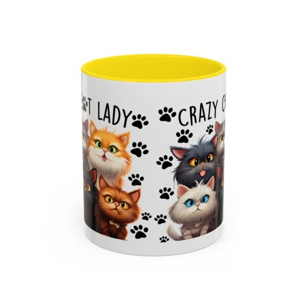 Crazy Cat Lady Coffee Mug - Fun Cat Design - Perfect Gift for Cat Lovers - Image 49