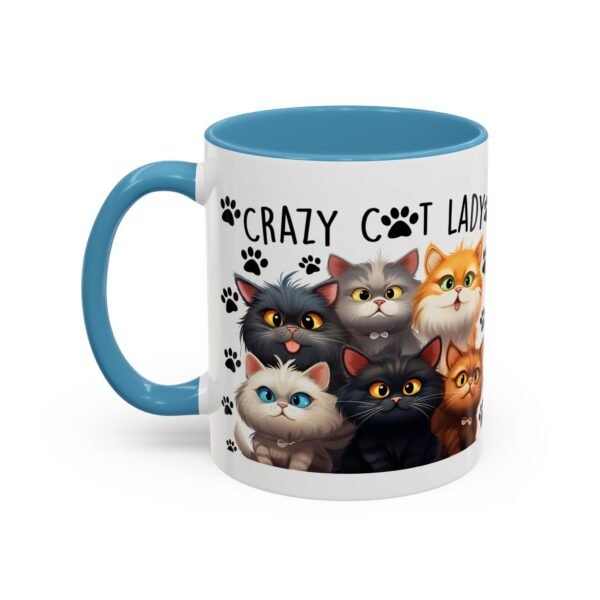 Crazy Cat Lady Coffee Mug - Fun Cat Design - Perfect Gift for Cat Lovers - Image 35