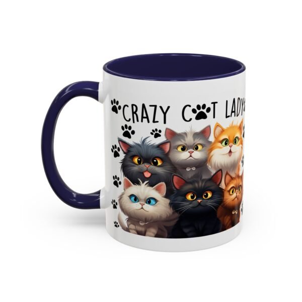 Crazy Cat Lady Coffee Mug - Fun Cat Design - Perfect Gift for Cat Lovers - Image 7