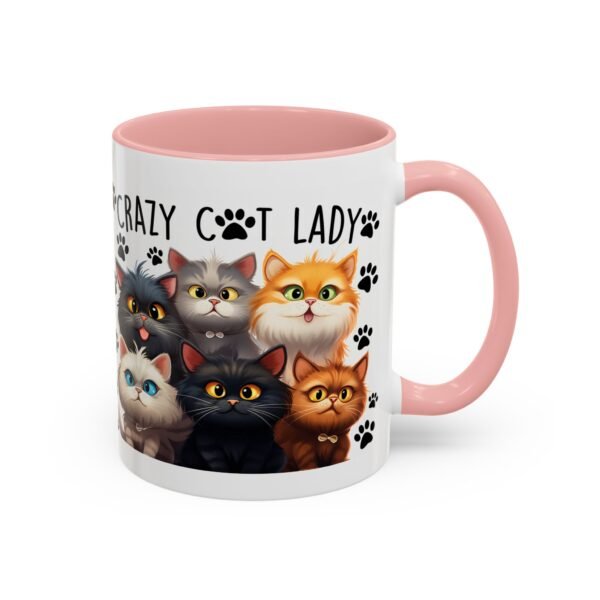 Crazy Cat Lady Coffee Mug - Fun Cat Design - Perfect Gift for Cat Lovers - Image 10