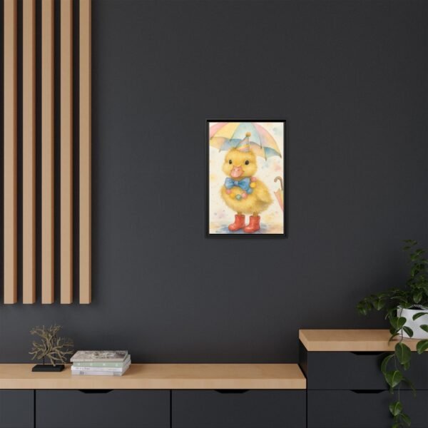 Whimsical Duck Art Print - Framed Matte Canvas, Colorful Decor for Kids' Rooms - Image 16