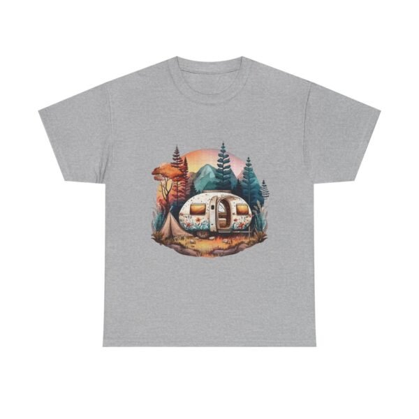 Vintage Camper Graphic Unisex Heavy Cotton Tee - Image 9