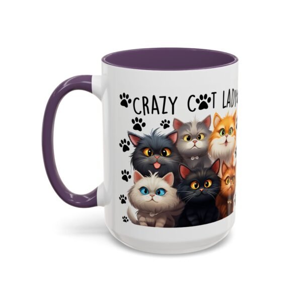 Crazy Cat Lady Coffee Mug - Fun Cat Design - Perfect Gift for Cat Lovers - Image 59
