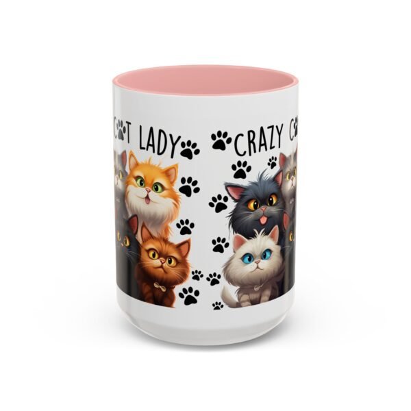 Crazy Cat Lady Coffee Mug - Fun Cat Design - Perfect Gift for Cat Lovers - Image 25