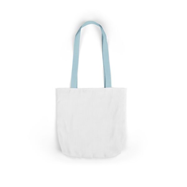 Camping Life Canvas Tote Bag with 5-Color Straps - Perfect for Adventure Lovers! - Image 12