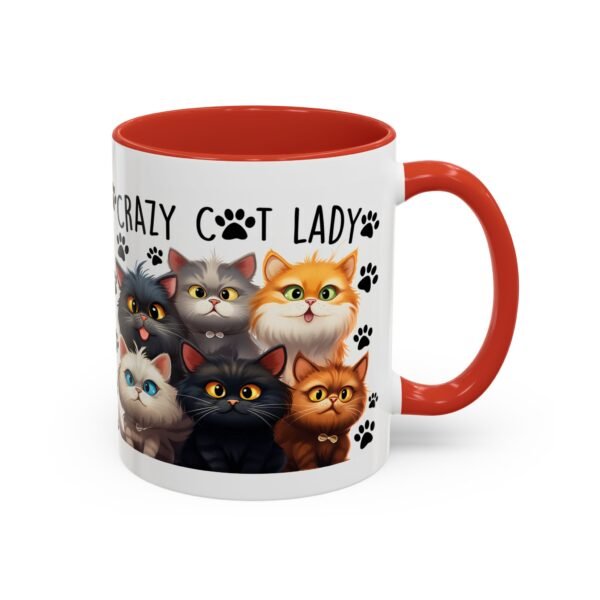 Crazy Cat Lady Coffee Mug - Fun Cat Design - Perfect Gift for Cat Lovers - Image 14