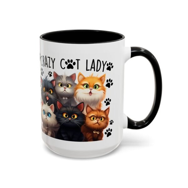 Crazy Cat Lady Coffee Mug - Fun Cat Design - Perfect Gift for Cat Lovers - Image 18