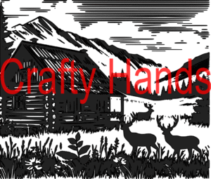 Cabin and Deer