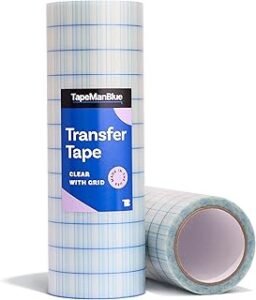 12" x 100' Roll of Clear Transfer Tape for Vinyl