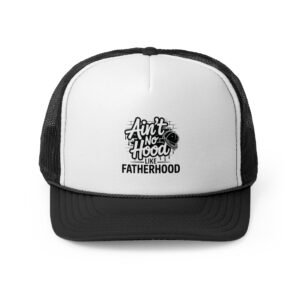 Fatherhood Trucker Cap - Perfect Gift for Dads, Father's Day, Casual Wear, Stylish Headwear, Dad Life Accessories