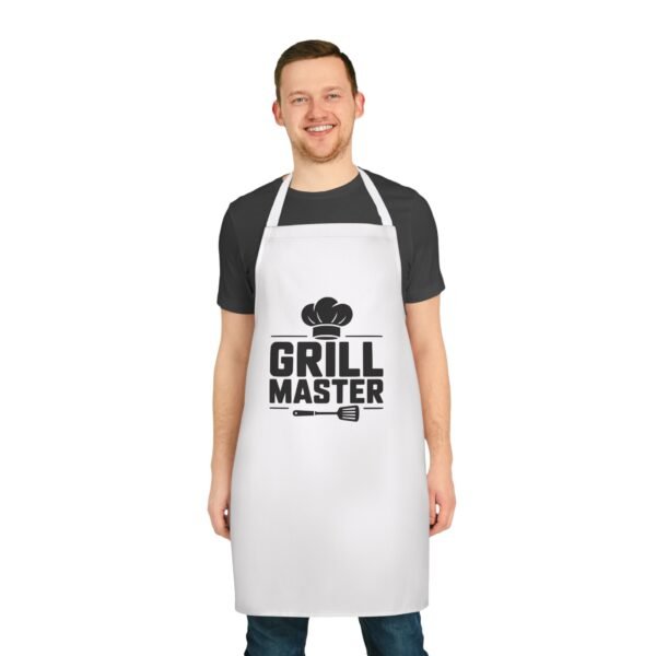 Grill Master Apron, Funny Cooking Gift, Kitchen Essential, BBQ Lover Apron, Father's Day Present, Gift for Him